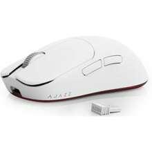 ATTACK SHARK * MAMBASNAKE AJAZZ AJ099 SUPERLIGHT 无线游戏鼠标，54g 超轻游戏鼠标 PixArt PAW3311 传感器，6 个可调 DPI 高达 12000，双模式 2.4G/有线 G502，200 小时电池 - 白色 - 查看 1