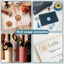 Personalized Wax Seal Stamp-Sealing Wax Stamp With Unique Gift Box Custom Wax Seal Stamp For Crafting, Envelopes, Gift Wrap Graduation Gifts And Wedding Invitation Back To School