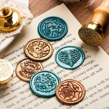 Personalized Wax Seal Stamp-Sealing Wax Stamp With Unique Gift Box Custom Wax Seal Stamp For Crafting, Envelopes, Gift Wrap Graduation Gifts And Wedding Invitation Back To School