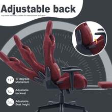 [SYMINO]Vintage PU Leather Ergonomic Gaming Chair