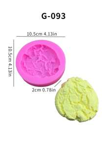 1 Khuôn silicon S DIY Khuôn bóp nến thơm - Nhiều màu - Xem 12