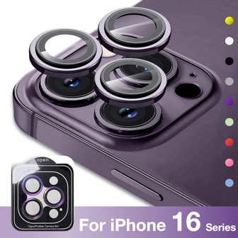 1pc Compatible With Apple IPhone 16 15 14 PRO MAX PLUS Camera Shooting Take A Picture At The Back Lens Protective Film Protect Stealth