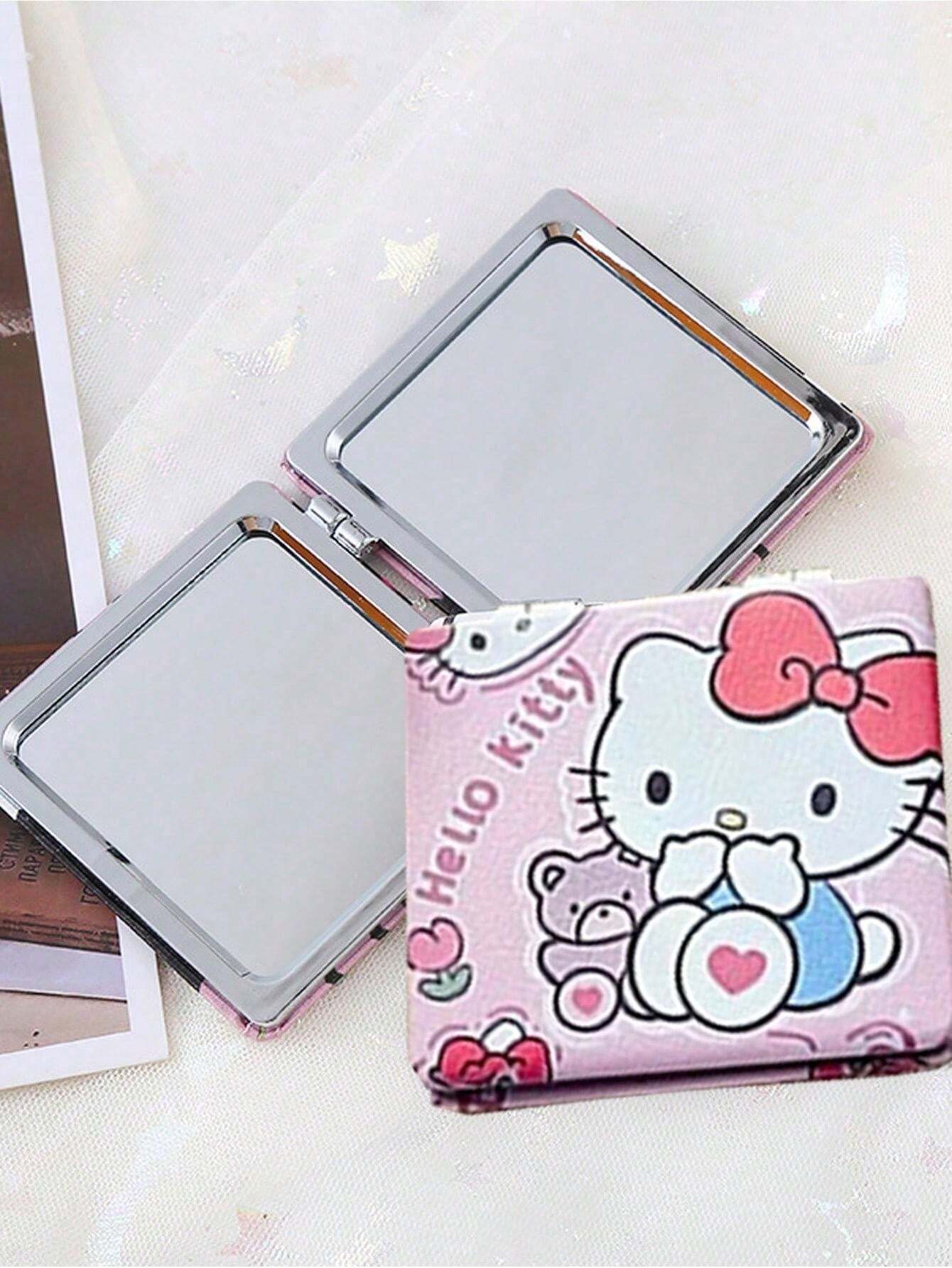 MIROIR ET PEIGNE Sanrio Kuromi miroir compact paillettes décoration bijou... EUR 100,27