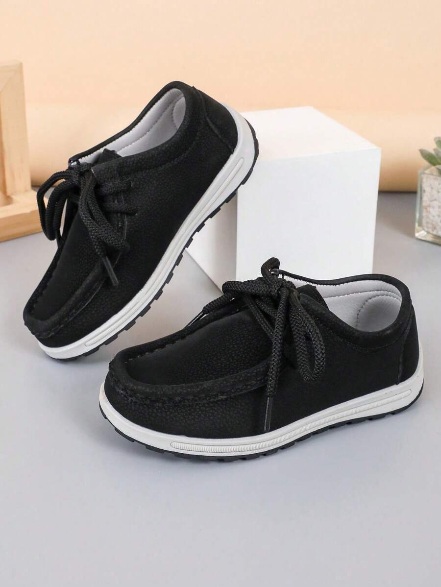 2024 New Style Flat Bottom Moccasin Pattern Children Outdoor Casual Sports Shoes