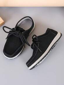 2024 New Style Flat Bottom Moccasin Pattern Children Outdoor Casual Sports Shoes