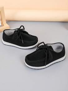 2024 New Style Flat Bottom Moccasin Pattern Children Outdoor Casual Sports Shoes