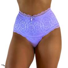 Kit Of 3 High Waist Women's Tummy Control Panties With Cotton Lining For Postpartum Pregnancy - 彩色 - 查看 3