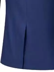 Slim Fit Men Suits Jacket, Business Formal Groomsman Tuxedo Suit - Blue - View 3