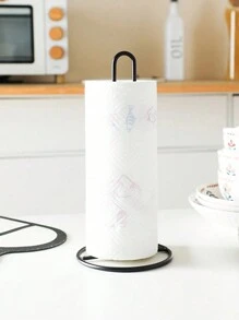 Kitchen Paper Towel Holder, Creative Restaurant, Paper Towel Holder, Roll Paper Holder, Vertical Paper Holder, Non-Perforated Plastic Wrap Household Bathroom Decor Summer