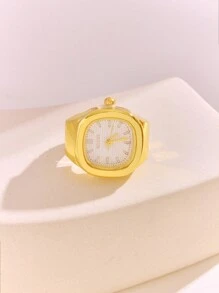 1 件全新设计时尚彩色石英表戒指，适合男女 - 極簡風 - 查看 5