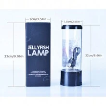 Jellyfish Lamp,Artificial Jelly Fish Tank Aquarium Light With Color Changing Light,Table Lamp Night Light Mood Light For Home Office Room Desktop Decoration,USB/Battery Powered(Battery Not Included)