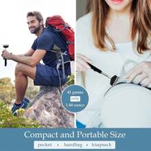 Back Scratcher Extendable Metal Portable Back Scratcher For Men Women Adults, Telescoping Back Massager With PVC Handles, Stocking Stuffers Gadgets,Elderly/Elders/Perfect Gift For Birthday/Christmas, For Fishing/Camping/Travel