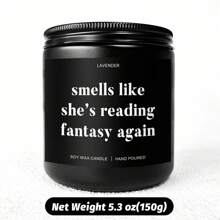 1 cây nến sáp đậu nành hương hoa oải hương, quà tặng cho người yêu sách, đồ dùng cho mọt sách, phụ kiện đọc sách, quà tặng cho người đọc, quà tặng chủ đề sách, quà tặng cho giáo viên và nhà văn, quà sinh nhật vui nhộn cho mọt sách, thủ thư, trang trí phòng, quà tốt nghiệp. - Nhiều màu - Xem 14