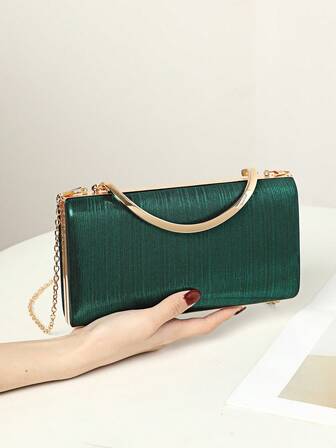 LETODE 4 delar strass smyckesset Bling halsband Örhängen Armband set för bröllop Clutch handväska Väska för kvinnor Portmonnäer och handväskor Elegant bankett kväll Crossbody väska