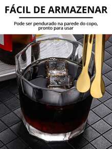 Ice Tongs Kit Multifunctional For Bar Cold Drinks Snacks - 金色 - 查看 4