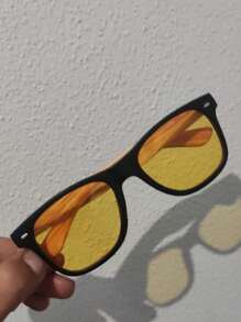 Bianle Unisex Bamboo Wood  With  Protection - Yellow - View 1