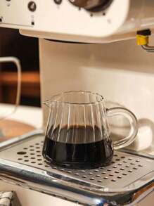 1 chiếc bình thủy tinh đựng kem mini phong cách Bắc Âu cổ điển, bình đựng sữa sọc và cốc đựng nước sốt gia vị - Trong sáng - Xem 4