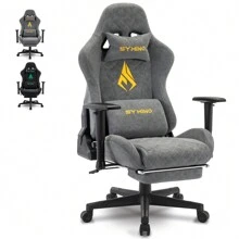 [SYMINO]Vintage PU Leather Ergonomic Gaming Chair