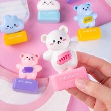 1 Phim hoạt hình Đám mây Gấu Con dấu Tên tùy chỉnh Con dấu Đồ chơi Không thấm nước Quần áo Học sinh In Tên Có thể giặt Không phai Trẻ em Con dấu Tên tùy chỉnh Phim hoạt hình Đám mây Tên tùy chỉnh Quà tặng - nhiều màu - Xem 2