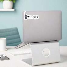 1 件乙烯基贴纸，搞笑表情包贴纸 | 防水乙烯基贴纸贴花 | 汽车讽刺搞笑贴纸 | 安全帽贴纸 | 笔记本电脑和水瓶幽默贴花 | 防风雨 - 彩色 - 查看 7