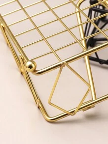 1 pieza Portanacas de metal con strass, organizador vertical de servilletas para cafetería y restaurante, suministros de cocina, accesorio decorativo, artículos para el hogar, mesa, decoración del hogar, organización y almacenamiento, decoración de habitación, accesorios de cocina, herramientas de cocina, organizador de cocina, viaje, festival, soporte para caja de pañuelos, portanacas, reunión familiar, decoración de mesa de cocina y comedor para el hogar, accesorios decorativos del hogar, caja decorativa, regalo de boda para mujer, artículo esencial para viajes de verano y festivales