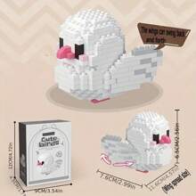 Bộ hộp quà tặng trang trí hình chim động vật hoạt hình dễ thương, khối xây dựng giáo dục, quà tặng sinh nhật tự làm, đồ chơi khối xây dựng quà tặng lễ Phục sinh, quà tặng Giáng sinh - Nhiều màu - Xem 6