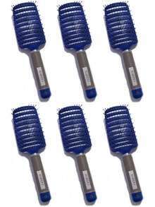 10 Ceramic Paddle Brushes For Detangling Hair Wholesale - Xanh đậm - Xem 1