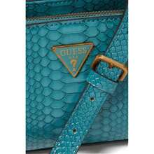 Guess Bolso bandolera Annita con cremallera superior - Verde azulado - Ver 4