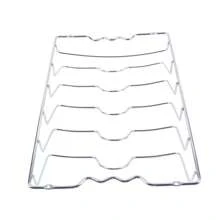 vertikaler Topfdeckelhalter 5 Lagen Praktische Küchenpfanne Vertikaler Deckelhalter Wandhal für Schrank Küche Topfdeckel Halterung Pfanne Halter Rack - Silber - Übersicht 7