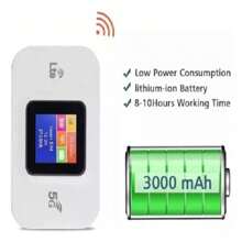 Modem Mifi Inalambrico Internet 4g Telcel Wifi Portatil - Blanco - Ver 8