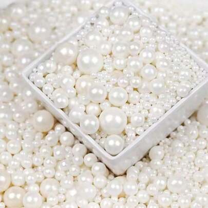 75g/130g 珍珠球 DIY 蛋糕装饰烘焙装饰婚礼生日蛋糕装饰仅供装饰，不可食用