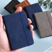 1pc Portable A7 Notepad 200 Pages Carry-On Portable Small Notebook Pocket Mini Hand-Held Notes