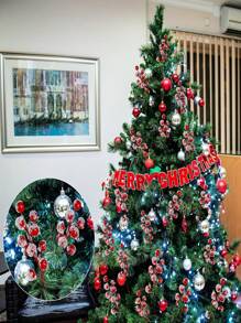 Tấm chèn trang trí Giáng sinh, Gói 10 cành quả mọng đỏ nhân tạo phủ tuyết Giáng sinh, Cành quả mọng đỏ hái bằng bình xịt tuyết Giáng sinh, Đồ trang trí cây thông Noel hoàn hảo cho ngày lễ, Đồ thủ công DIY Đồ trang trí Giáng sinh Trang trí nhà - Nhiều màu - Xem 5