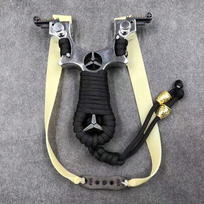 1 件户外游戏射击弹弓成人玩具射击鱼射鸟户外狩猎远距离高能弹弓弹弓橡皮筋