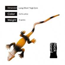 2024 New Arrival, 1pc/Set Realistic Lizard Blind Box, Random Style And Color, Surprise Inside, Lizard Figurine Model, Collector's Item, Birthday Gift, Easter Gift, Holiday Decor Model - Multicolor - View 5