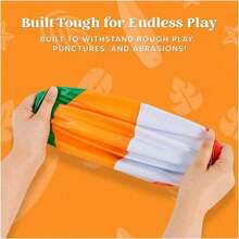 6 piezas de pelotas de playa inflables de arcoíris, juegos de agua de verano para exteriores, flotadores de piscina, accesorios de playa, flotadores de piscina - Multicolor - Ver 8