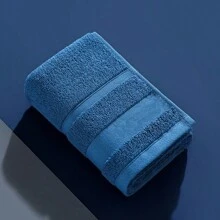 浴室毛巾素色全M品质高级毛巾，超柔软奢华方形毛巾，加厚毛绒必备，强吸水性，适用于浴室、面部、酒店、健身房、海滩，指尖触感柔软，速干，高吸水性奢华品质沙滩巾，学校，返校，旅行，旅行必需品，家居必需品，毛巾，护肤 - 彩色 - 查看 14