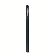 10 pièces/20 pièces Ensemble de stylos à encre gel noir mat, pointe extra fine de 0,5 mm pour une écriture en douceur, résistant aux bavures, avec clip de poche pour le bureau et les fournitures scolaires