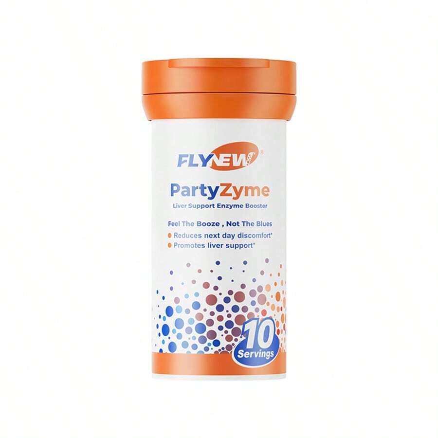 PartyZyme, Pre Drinking Pills, Better Morning After Drinking, Prevent Discomfort After Drink, Enzyme Booster Made In USA, NADH, DHM, L-Theanine, Vitamin C, 10 Tablets - Khác - Xem 1
