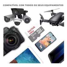 Cartão De Memória Full Hd Para Câmera Ip 360 128gb Com Nfs