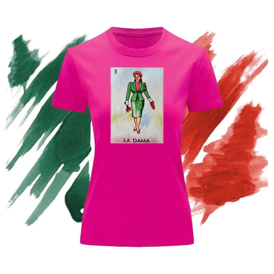 Shirt Blouse Lottery Lady National Holidays Mexico September Independence