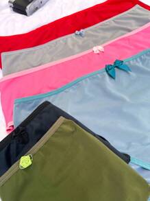 Kit 6 Plus Size Microfiber Panties - Bạc - Xem 2