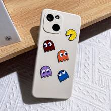 1/5 片装卡通人物金属贴纸创意像素人物贴纸钱包手机配件节日礼物万圣节夏季学校 - 均碼 - 查看 11