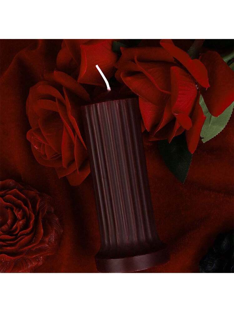 Candele A Bassa Temperatura 50°C 180g – In Cera Di Soia, Senza Profumo, Per Giochi Creativi E Atmosfera, Rosso