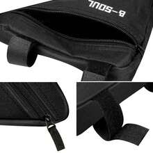 1 pieza Bolsa de herramientas triangular para bicicleta de montaña, para tubo superior del cuadro - Multicolor - Ver 9