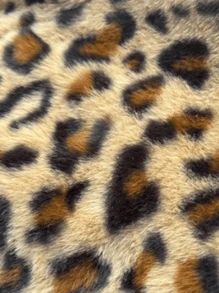 1 Paar Harajuku-Stil flauschige Kniestrümpfe: Dicke, flauschige Beinwärmer für Damen für Herbst und Winter - handwaschbar, Polyestermaterial, gemütlich - Braun - Übersicht 10