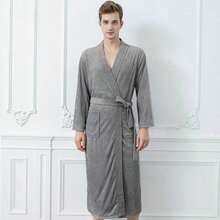 1pc Soft Bath Robe, Unisex Adult House Bathrobe For Spa, Hotel, Salon, Absorbent & Quick Dry, Relaxed Fit, Multiple Colors, Simple Design, Bathroom & Home Essentials - Multicolor - View 13