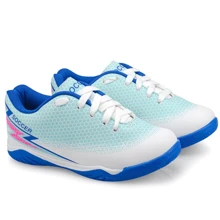 Comfortable Boys' Indoor Futsal Shoes - 藍色 - 查看 2