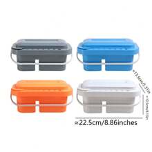 1pc 3 trong 1 Đa chức năng Máy rửa bút Xô, Máy rửa bút nghệ thuật cho học sinh, Xô rửa bút 3 mảnh vẽ tranh màu nước, Có thể làm khô bút và rửa bút, Thiết kế lỗ cắm bút lớn và nhỏ, Bảng màu 15/18 có thể điều chỉnh, Máy rửa bút đa chức năng 3 trong 1, Đồ dùng học sinh, Đồ dùng nghệ thuật - Màu Xám nhạt - Xem 11