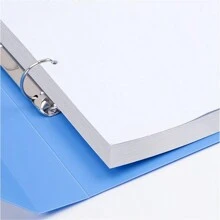 1 件 A4 文件夹，PP 塑料 2 环 D 形活页夹，办公用品文件整理器，返校，学校用品